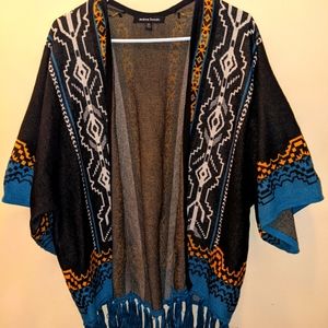 Jealous Tomato Boho women's cardigan Shaw.